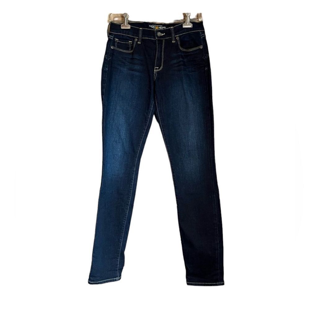 Lucky brand Sofia dark wash skinny jeans‎
